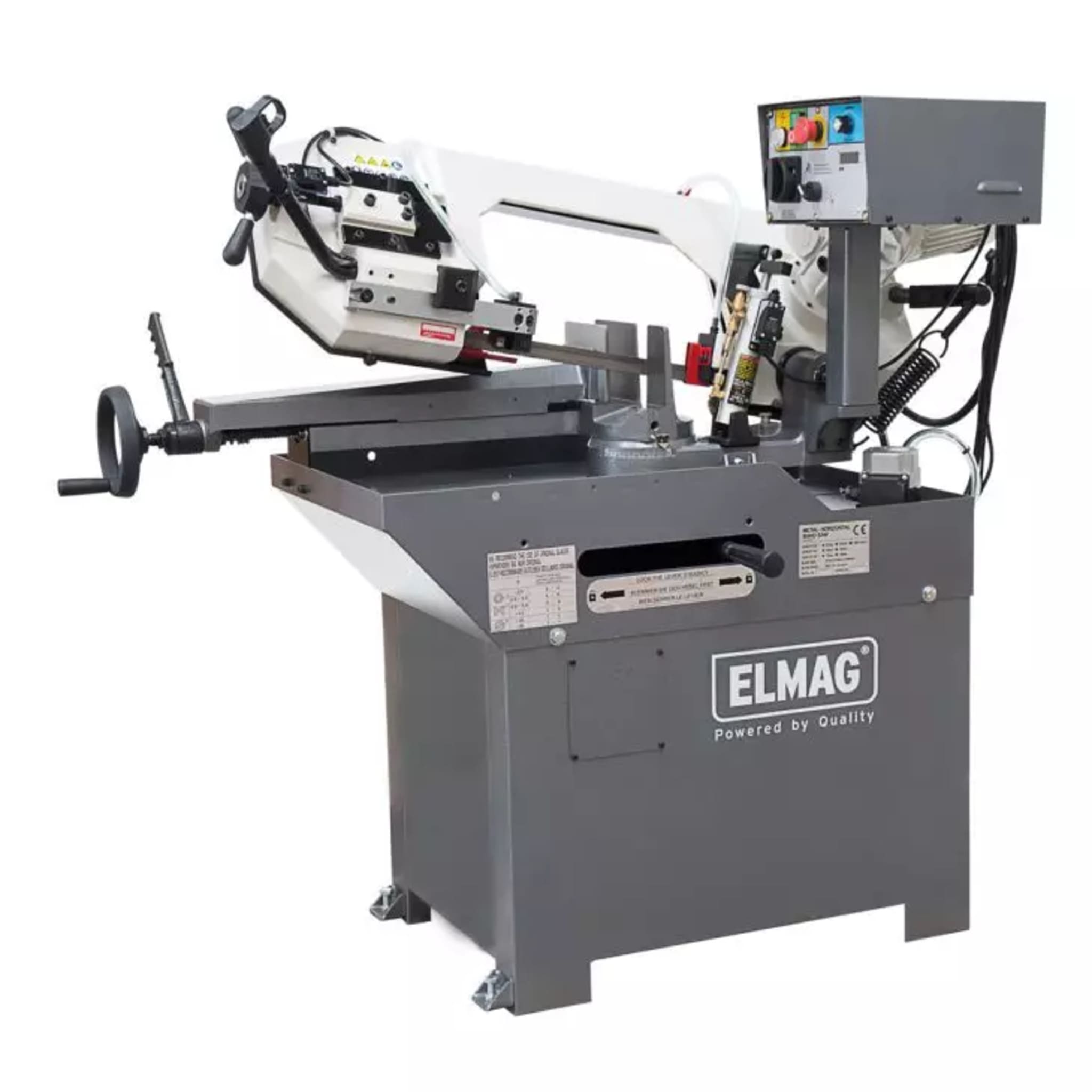 Scie à ruban à onglet ELMAG CY260 VARIO – 230 mm, moteur 1 100 W